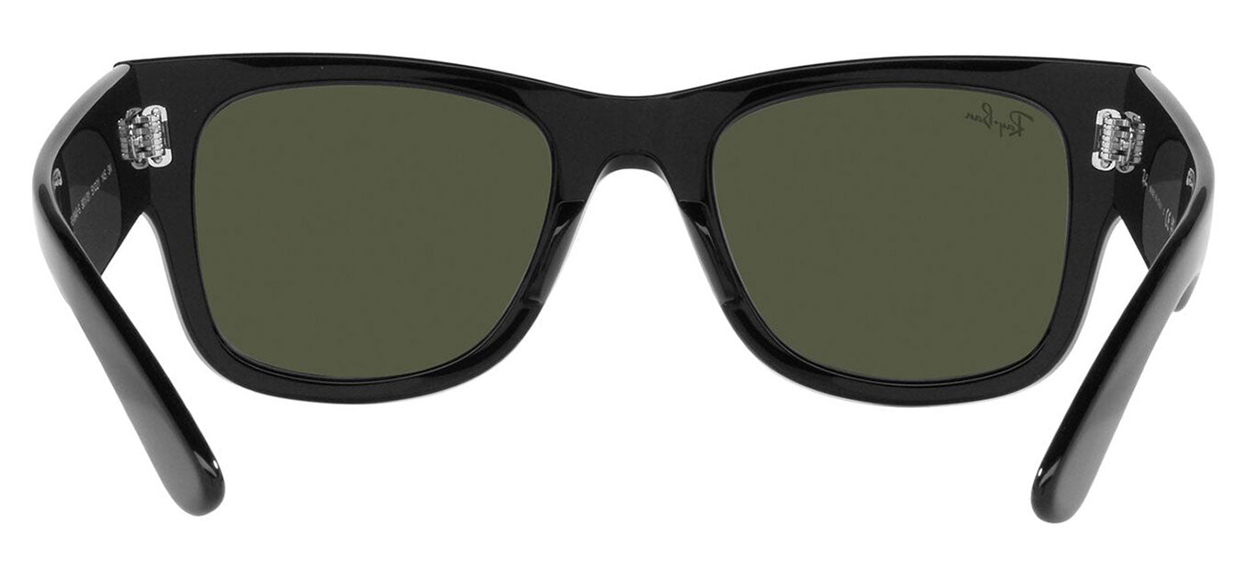 Ray-Ban RB0840S Mega Wayfarer Sunglasses - Black / Green