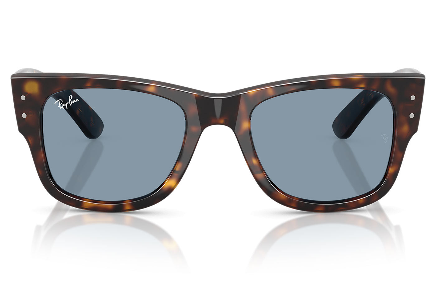 Ray-Ban RB0840S Mega Wayfarer Sunglasses - Havana / Blue