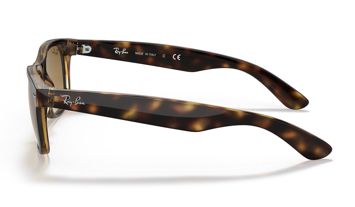 Ray-Ban RB2132 New Wayfarer Sunglasses - Light Havana / Brown Gradient