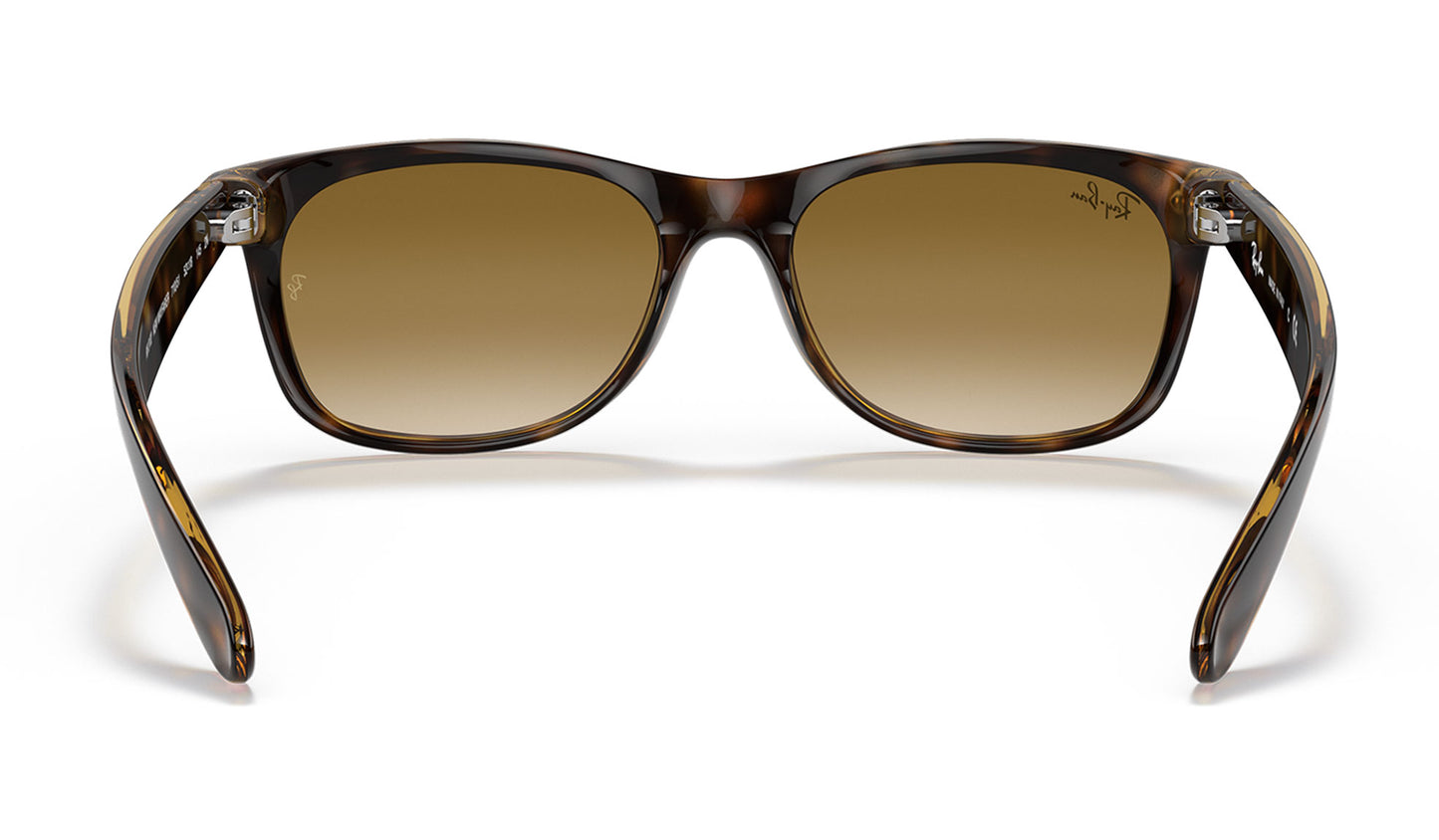 Ray-Ban RB2132 New Wayfarer Sunglasses - Light Havana / Brown Gradient