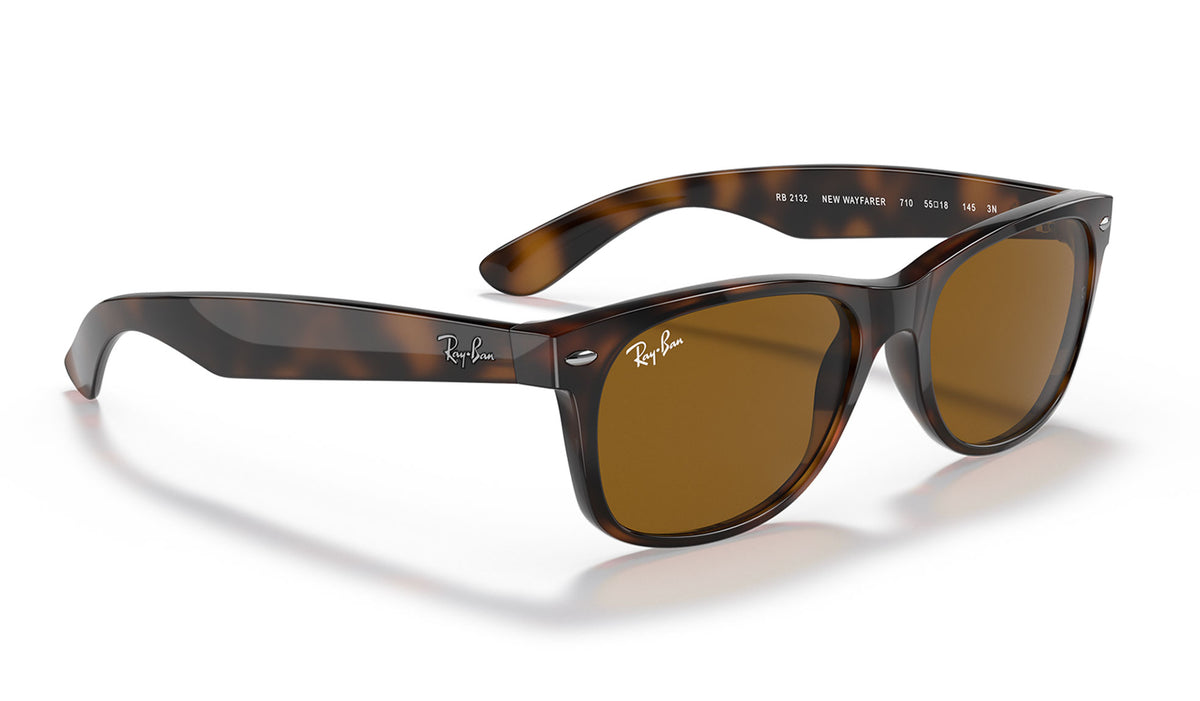 Ray-Ban RB2132 New Wayfarer Sunglasses - Tortoise / Brown