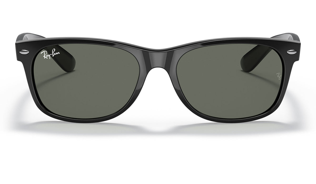 Ray-Ban RB2132 New Wayfarer Sunglasses - Black / Green