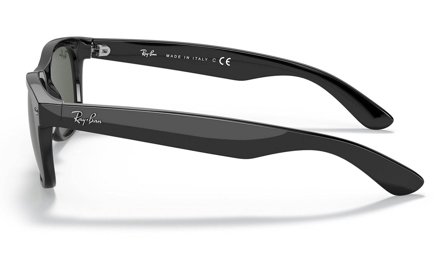 Ray-Ban RB2132 New Wayfarer Sunglasses - Black / Green