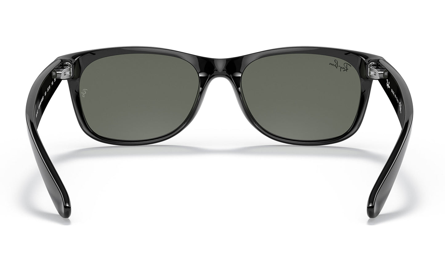 Ray-Ban RB2132 New Wayfarer Sunglasses - Black / Green