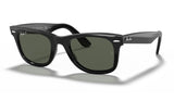 Ray-Ban RB2140 Original Wayfarer Sunglasses - Black / Green Polarised