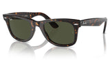Ray-Ban RB2140 Original Wayfarer Sunglasses - Tortoise / Green