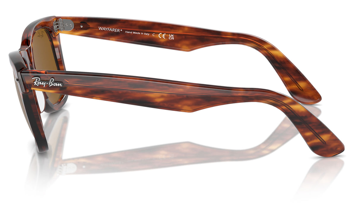 Ray-Ban RB2140 Original Wayfarer Sunglasses - Light Havana / Brown