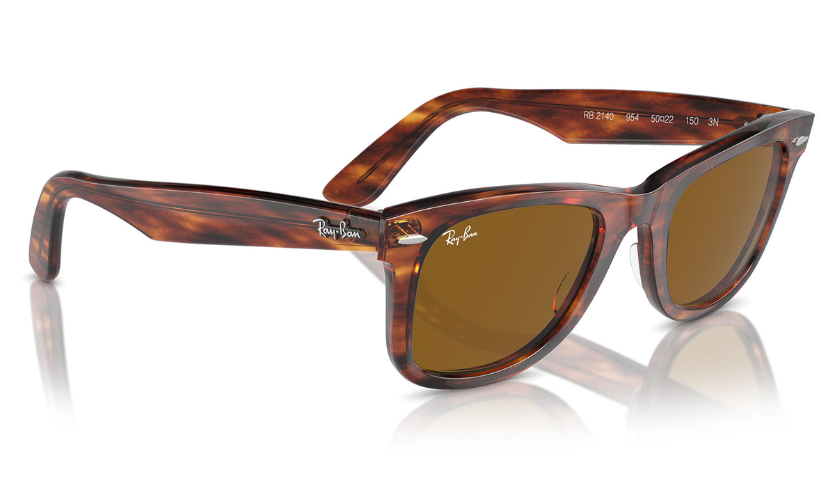 Ray-Ban RB2140 Original Wayfarer Sunglasses - Light Havana / Brown