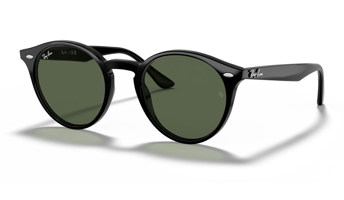 Ray-Ban RB2180 Sunglasses - Black / Green