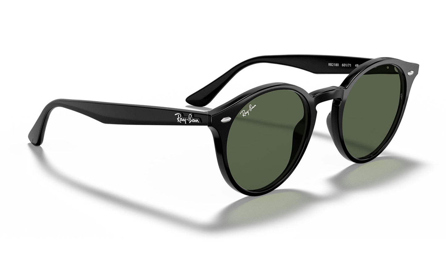 Ray-Ban RB2180 Sunglasses - Black / Green