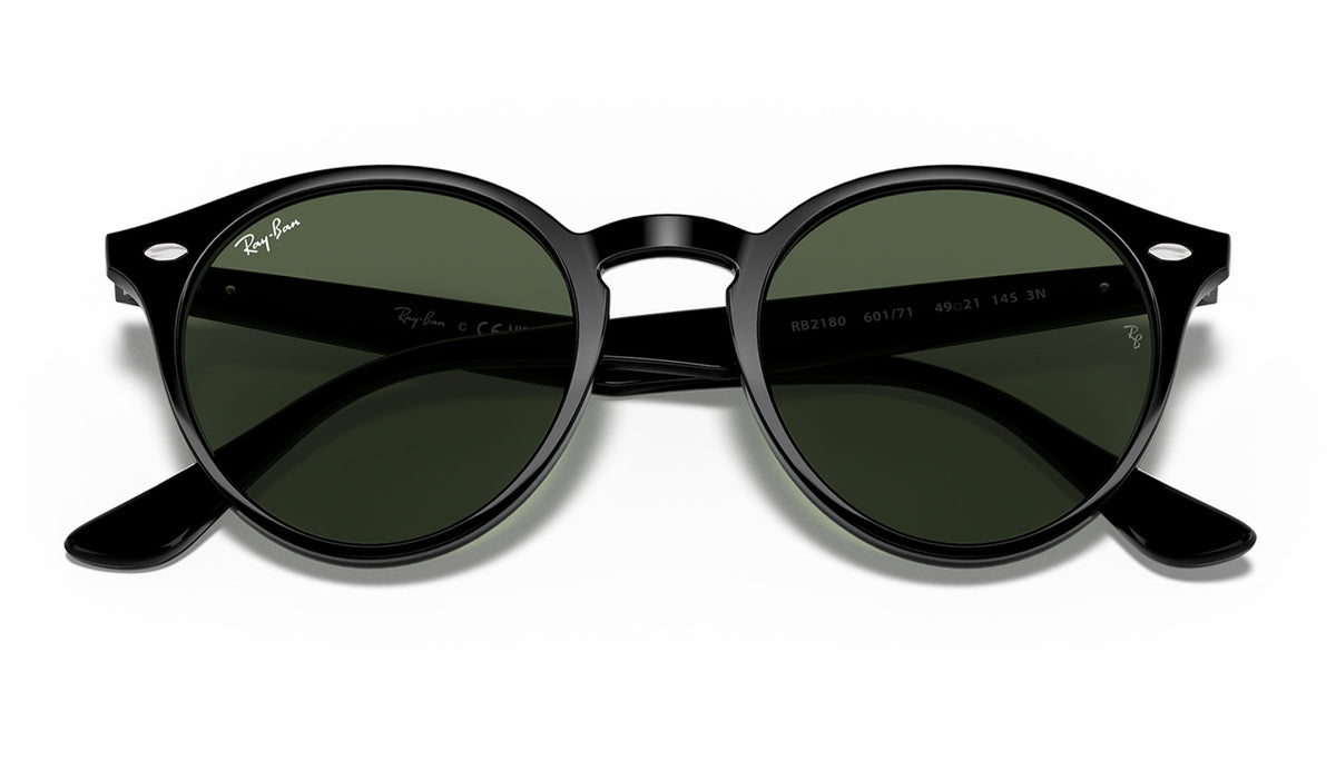 Ray-Ban RB2180 Sunglasses - Black / Green