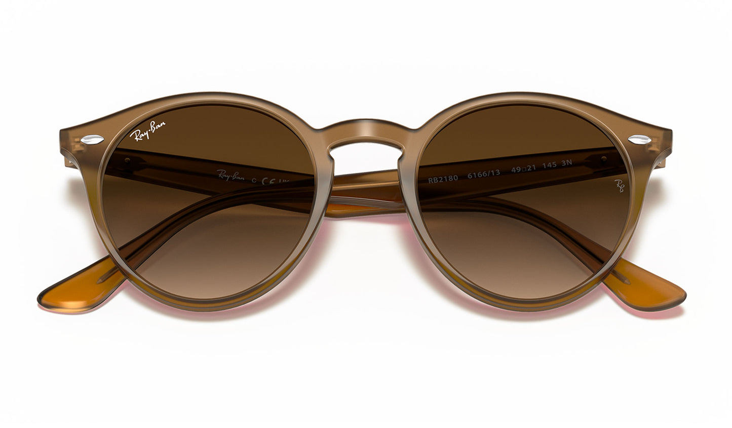 Ray-Ban RB2180 Sunglasses - Turtledove / Brown Gradient