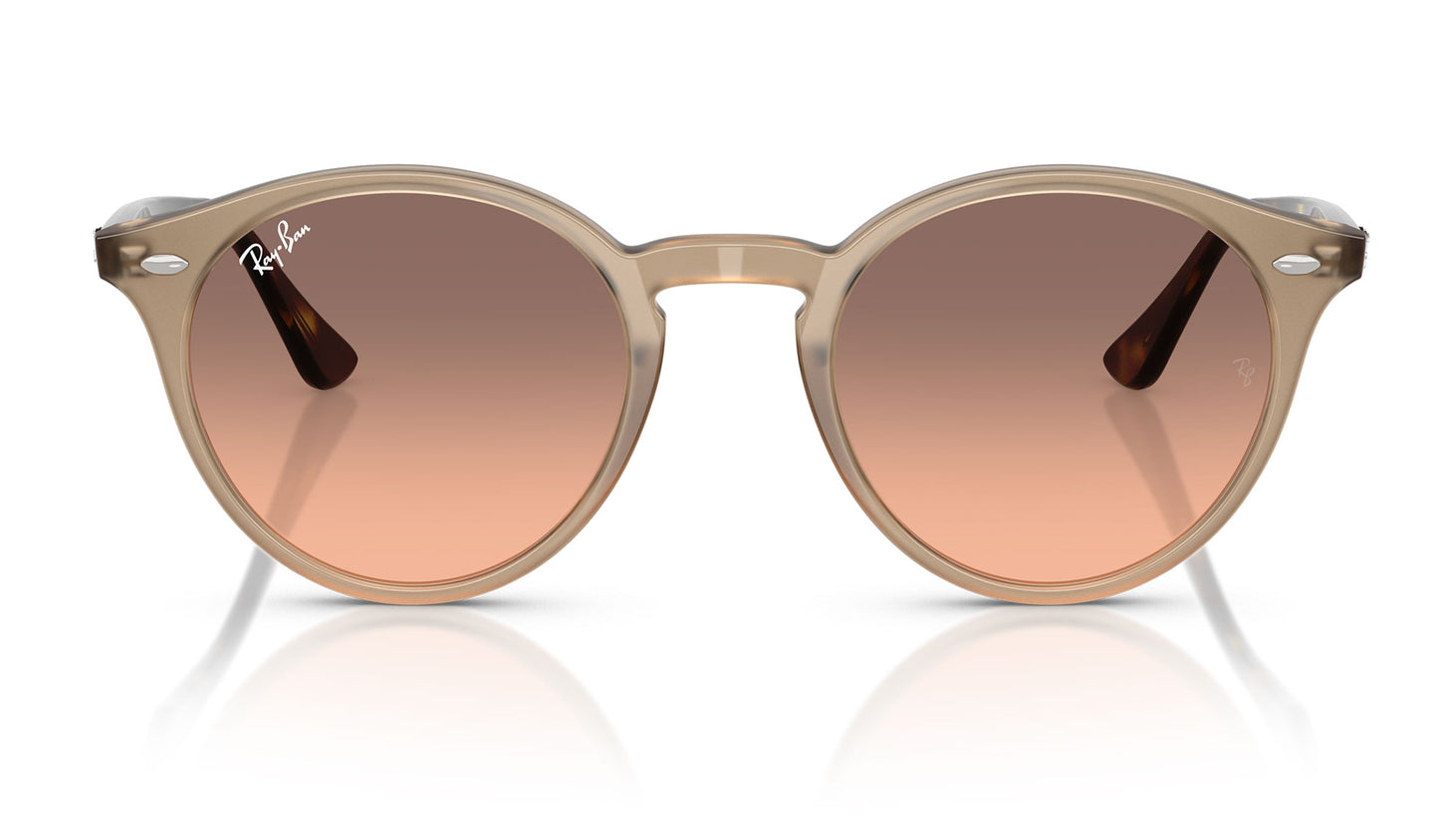 Ray-Ban RB2180 Sunglasses - Turtledove / Pink Gradient Grey