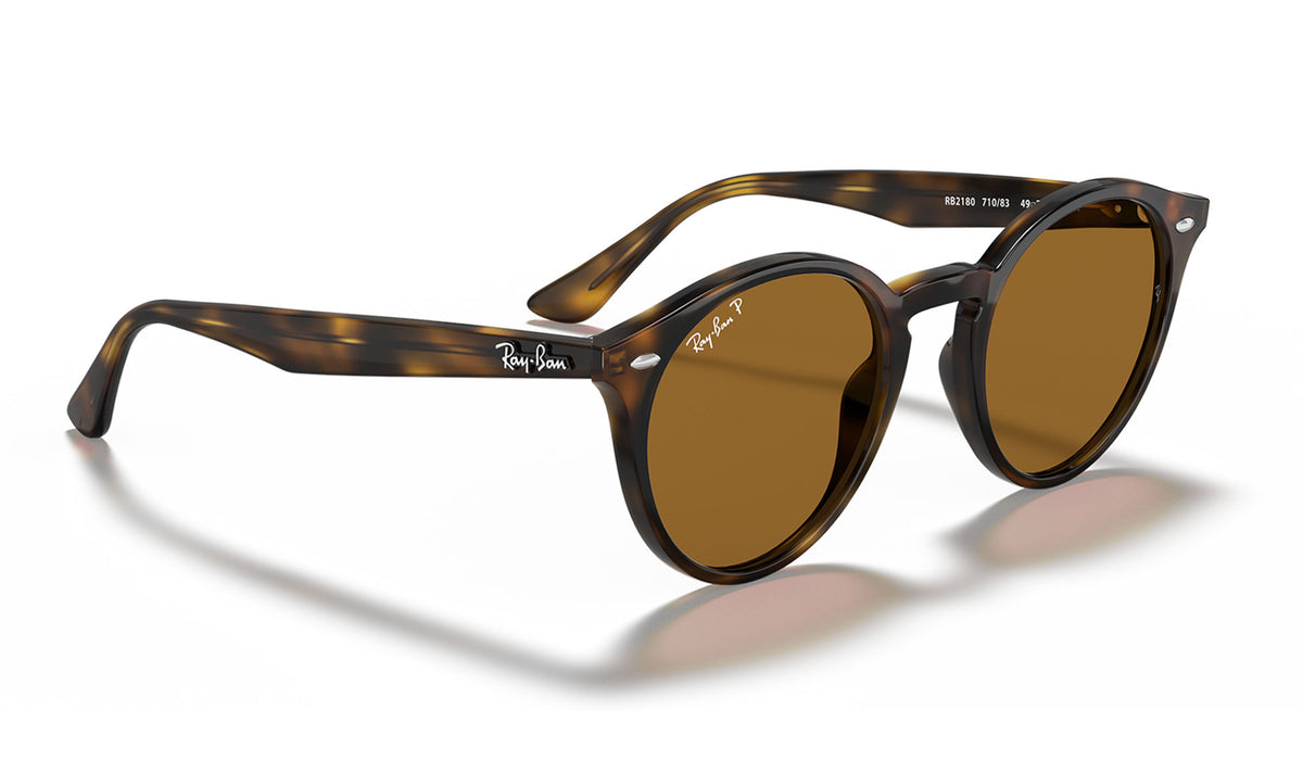 Ray-Ban RB2180 Sunglasses - Tortoise / Brown Polarised