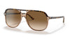 Ray-Ban RB2198 Bill Sunglasses - Havana on Transparent Brown / Brown Gradient