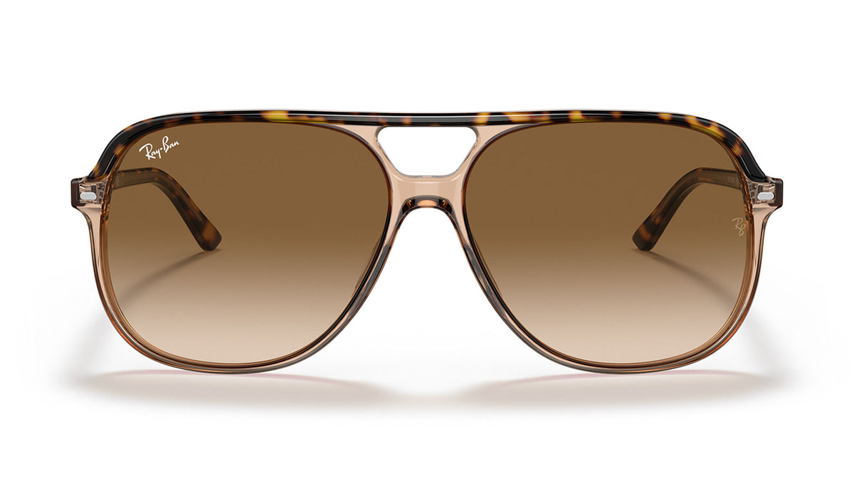 Ray-Ban RB2198 Bill Sunglasses - Havana on Transparent Brown / Brown Gradient