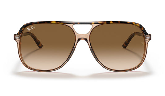 Ray-Ban RB2198 Bill Sunglasses - Havana on Transparent Brown / Brown Gradient