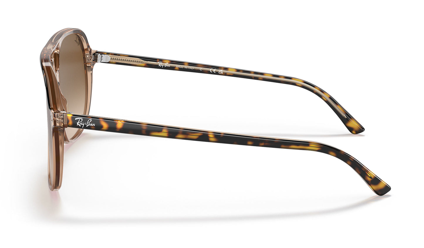 Ray-Ban RB2198 Bill Sunglasses - Havana on Transparent Brown / Brown Gradient