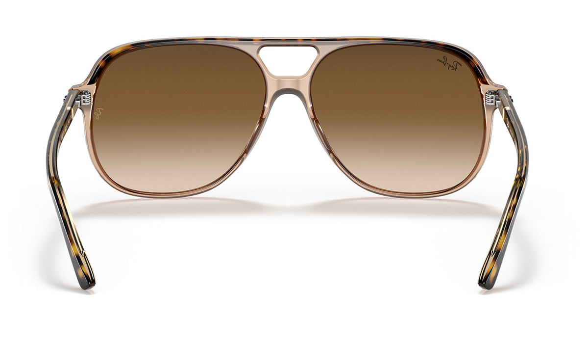 Ray-Ban RB2198 Bill Sunglasses - Havana on Transparent Brown / Brown Gradient