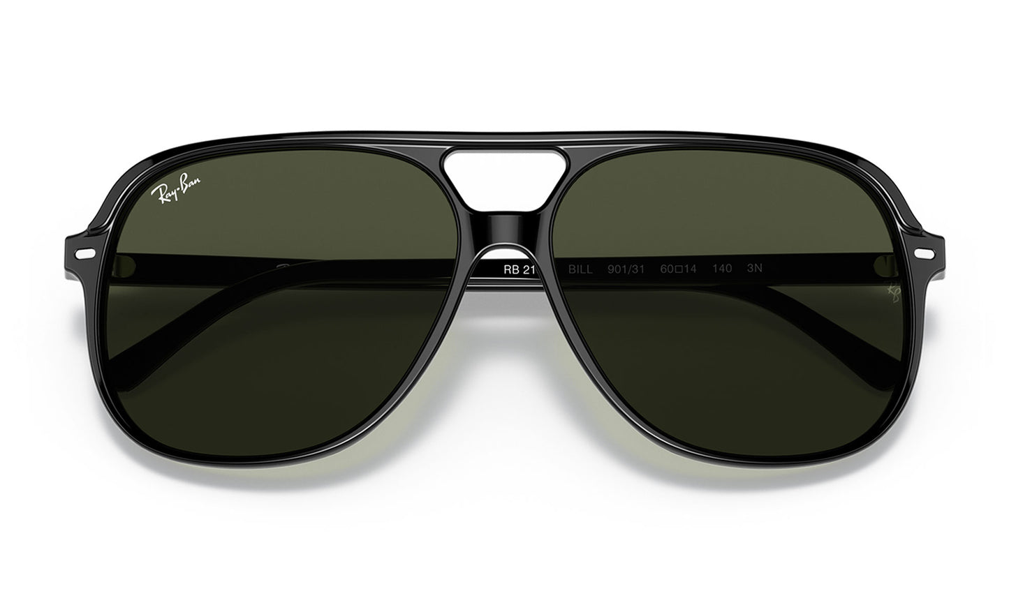 Ray-Ban RB2198 Bill Sunglasses - Black / Green