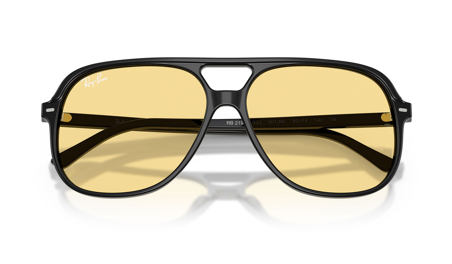 Ray-Ban RB2198 Bill Sunglasses - Black / Yellow