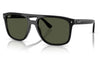 Ray-Ban RB2213 Sunglasses - Black / Green