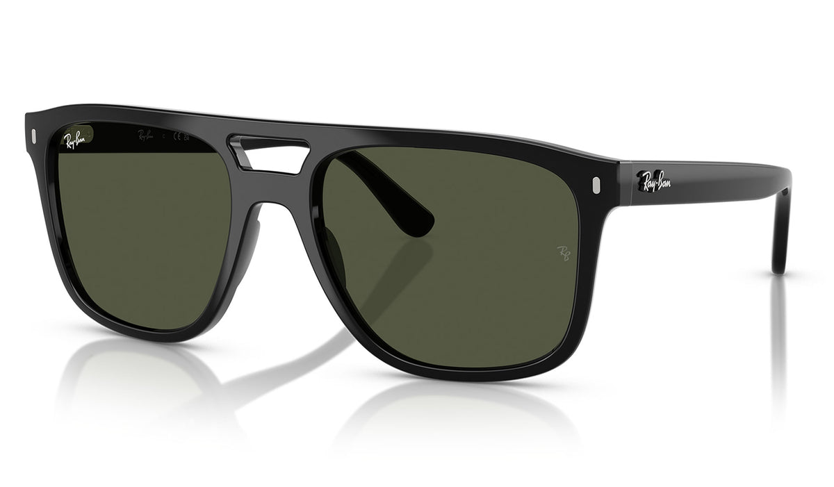 Ray-Ban RB2213 Sunglasses - Black / Green