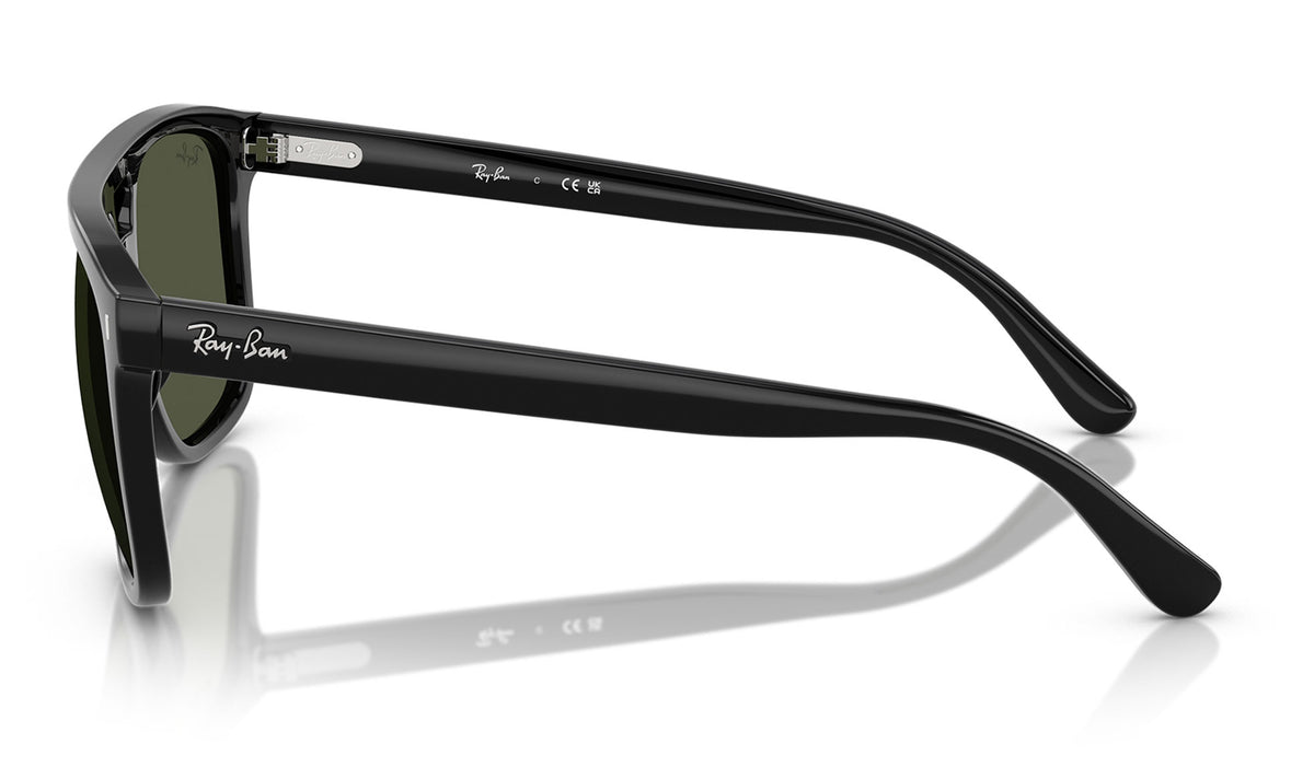 Ray-Ban RB2213 Sunglasses - Black / Green