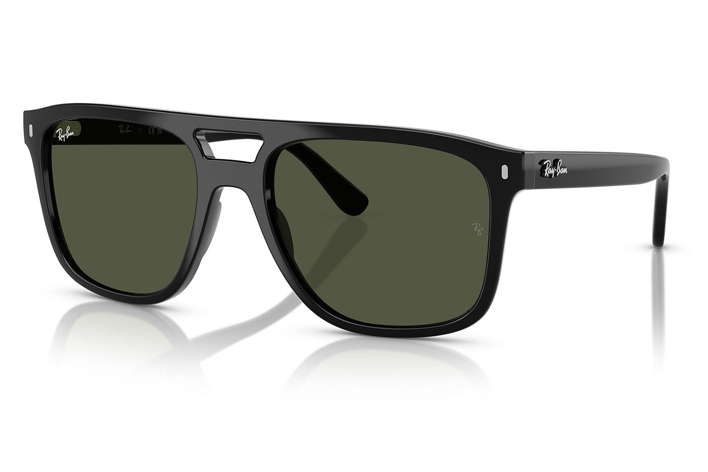 Ray-Ban RB2213 Sunglasses - Black / Green