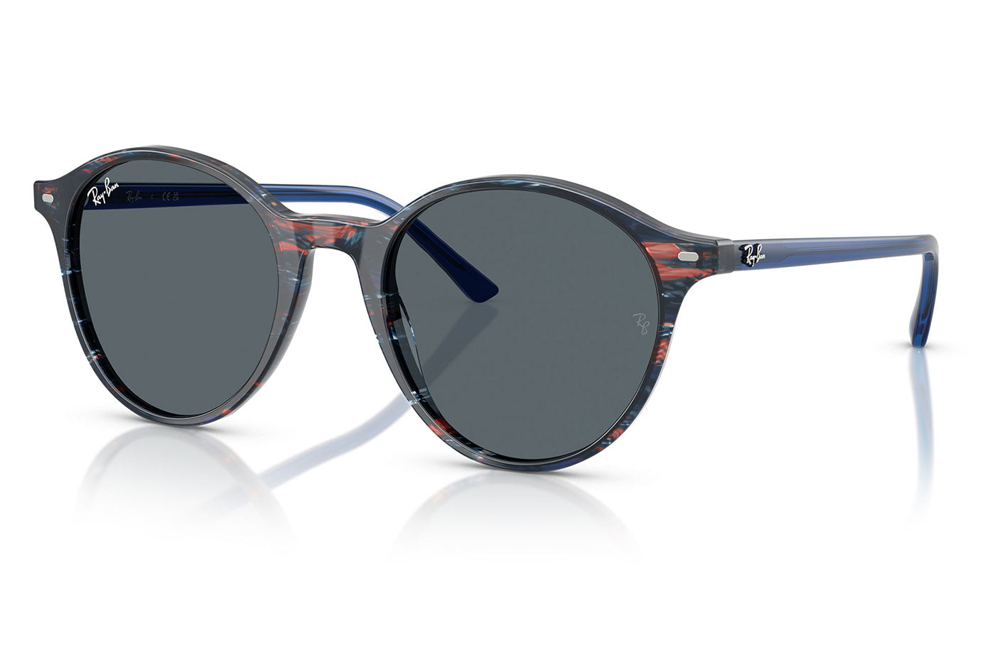 Ray-Ban RB2230 Bernard Sunglasses - Transparent Shade Fantasy Blue / Blue