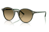 Ray-Ban RB2230 Bernard Sunglasses - Transparent Shade Fantasy Green / Brown