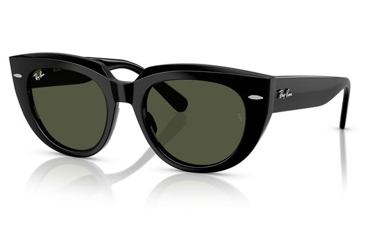 Ray-Ban RB2286 Doreen Sunglasses - Black/ Green