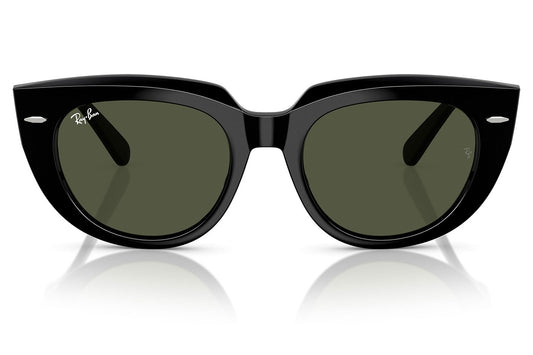 Ray-Ban RB2286 Doreen Sunglasses - Black/ Green