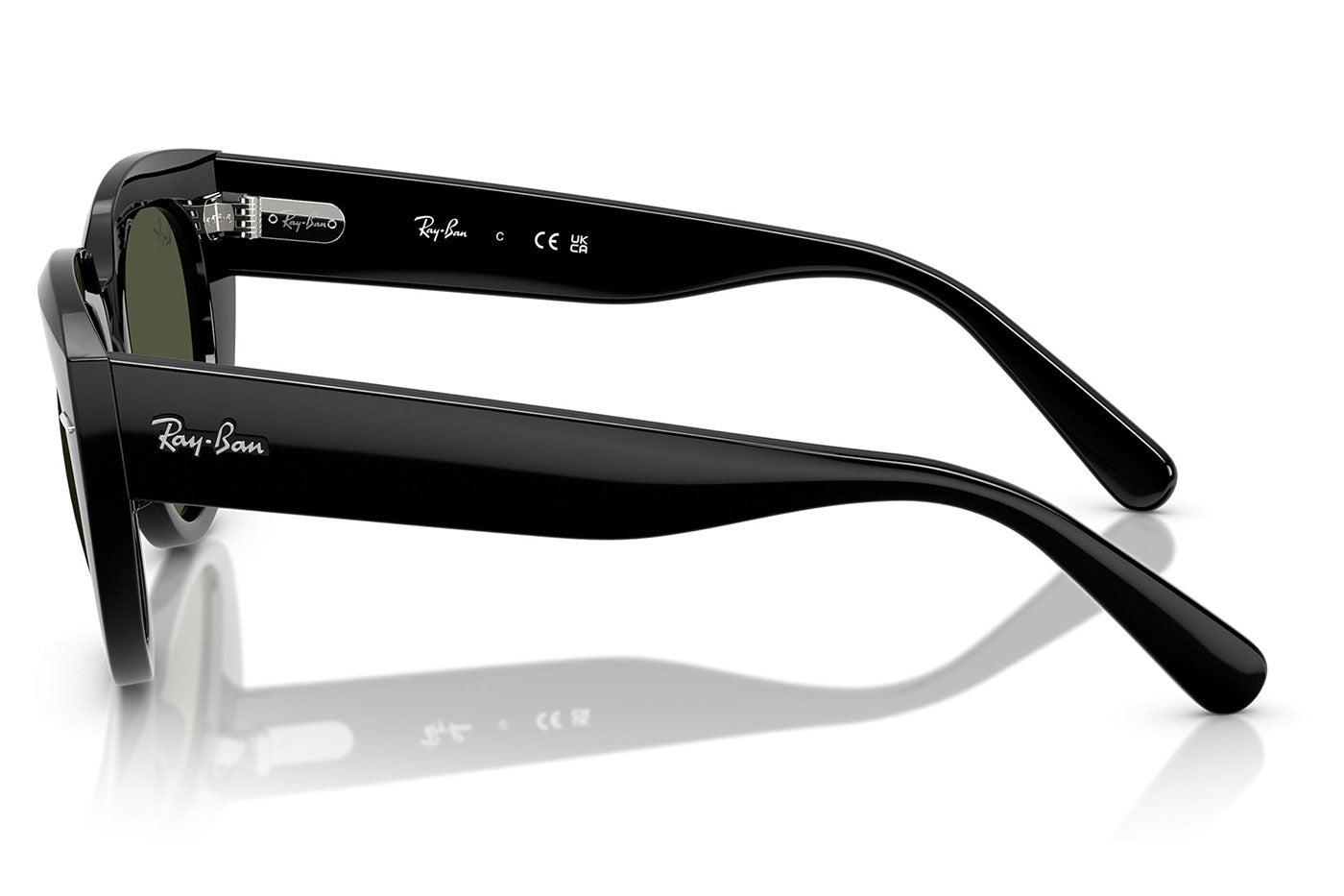 Ray-Ban RB2286 Doreen Sunglasses - Black/ Green