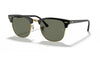 Ray-Ban RB3016 Clubmaster Sunglasses - Black / Green Polarised