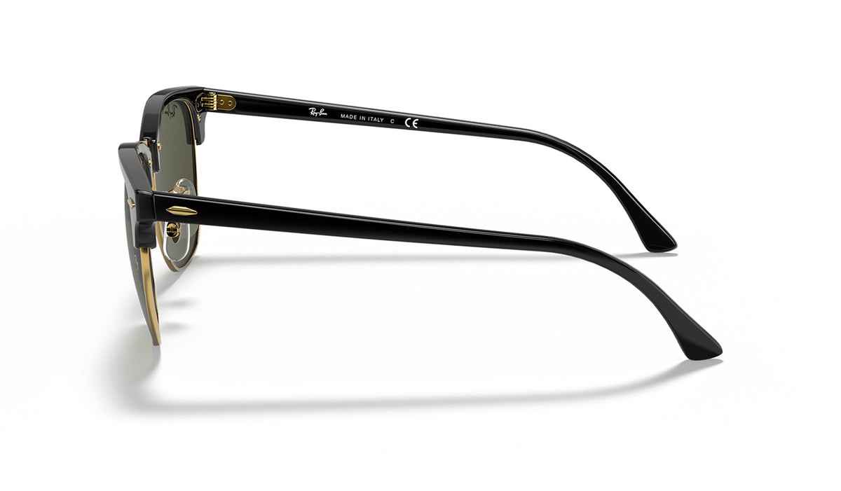 Ray-Ban RB3016 Clubmaster Sunglasses - Black / Green