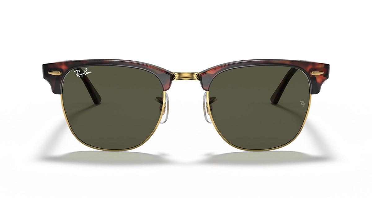 Ray-Ban RB3016 Clubmaster Sunglasses - Havana / Green