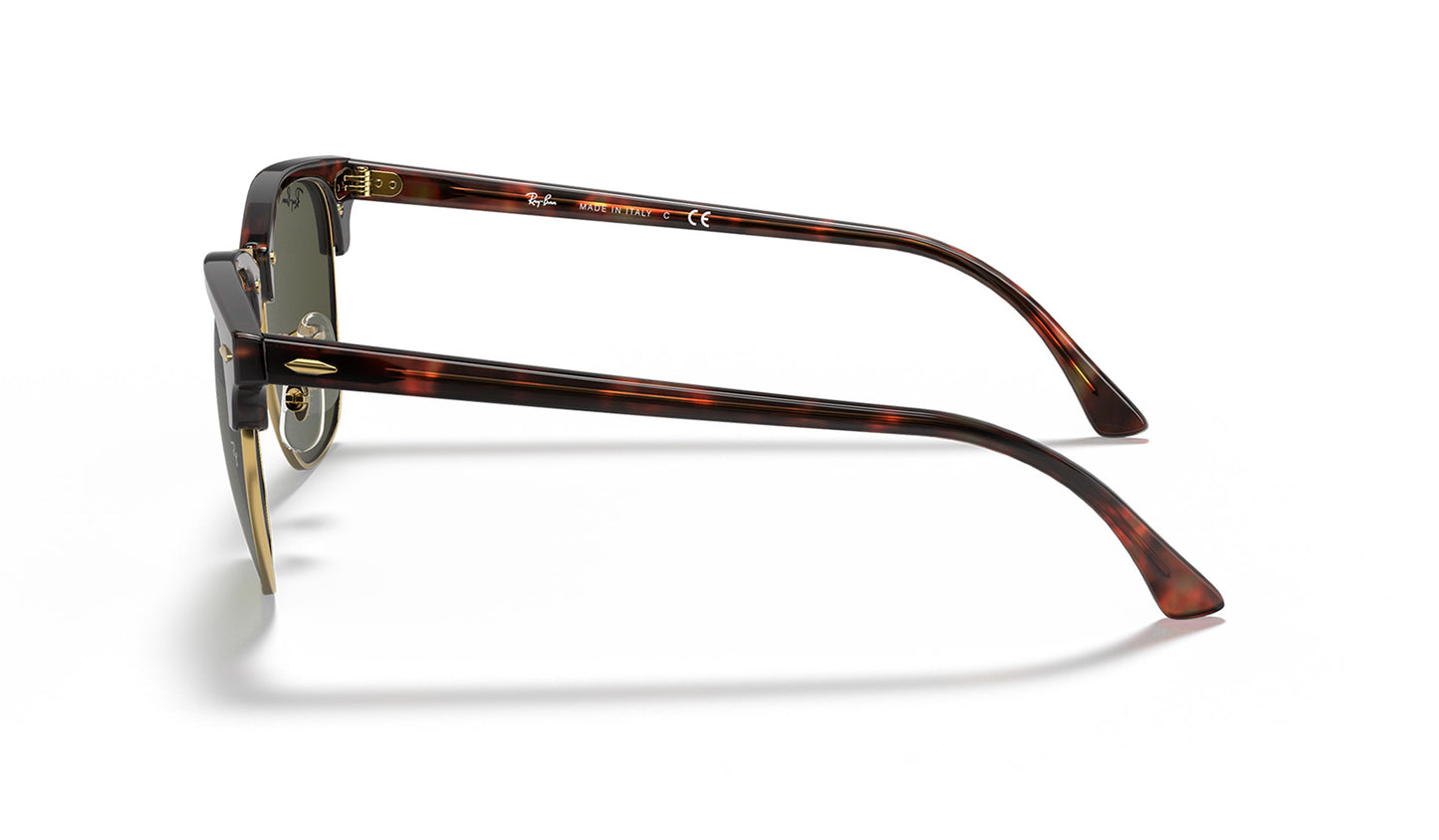 Ray-Ban RB3016 Clubmaster Sunglasses - Havana / Green