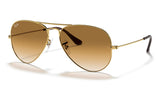 Ray-Ban RB3025 Aviator Sunglasses - Gold / Brown Gradient