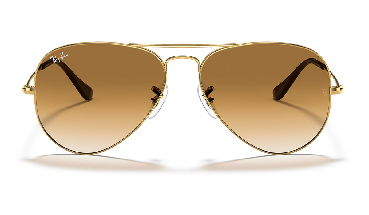 Ray-Ban RB3025 Aviator Sunglasses - Gold / Brown Gradient