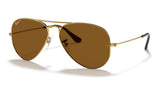 Ray-Ban RB3025 Aviator Sunglasses - Gold / Brown Polarised