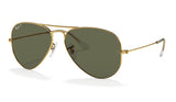 Ray-Ban RB3025 Aviator Sunglasses - Gold / Green Polarised