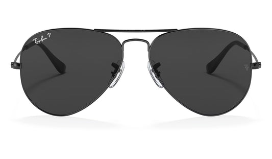 Ray-Ban RB3025 Aviator Sunglasses - Black / Black