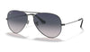 Ray-Ban RB3025 Aviator Sunglasses - Gunmetal / Blue Grey Gradient Polarised