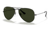 Ray-Ban RB3025 Aviator Sunglasses - Gunmetal / Green