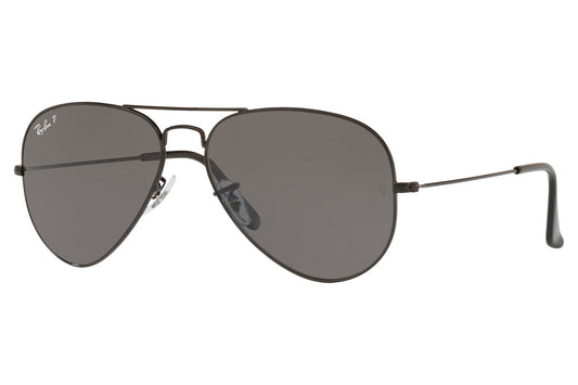 Ray-Ban RB3025 Aviator Sunglasses - Black / Black