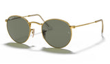 Ray-Ban RB3447 Round Metal Sunglasses - Arista Gold / Green Polarised