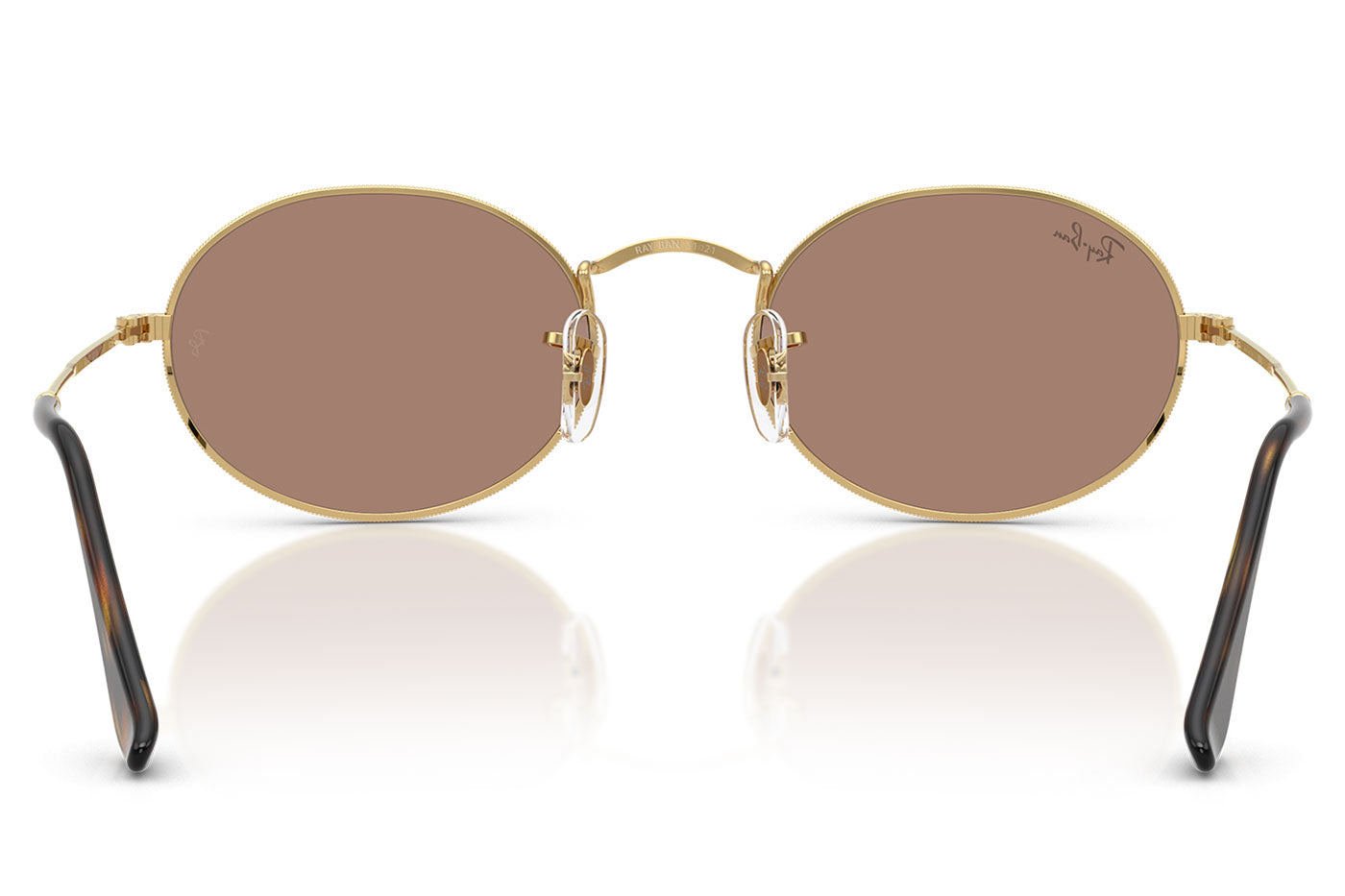 Ray-Ban RB3547 Oval Sunglasses - Arista / Light Violet
