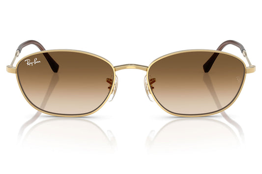 Ray-Ban RB3749 Sunglasses - Arista Gold / Clear Gradient Brown