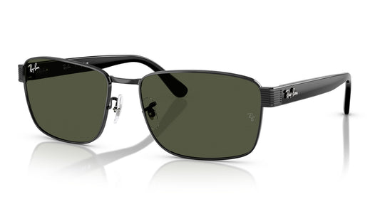 Ray-Ban RB3750 Sunglasses - Black / Green